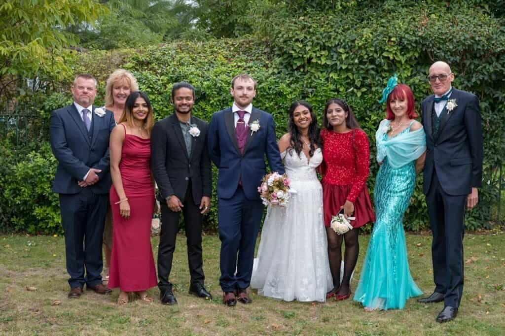 cambridge register office ceremony outdoor posing